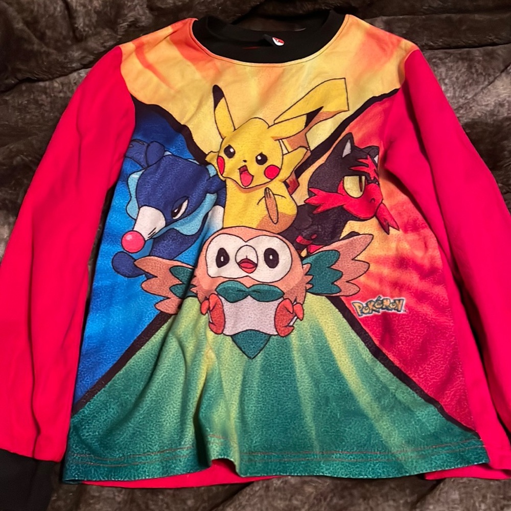 Pokemon pajama shirt